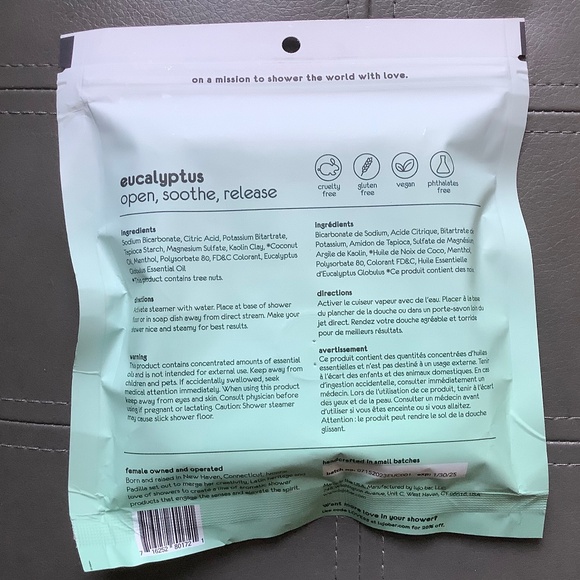 Lujobar Eucalyptus Shower Steamers 4x - Picture 2 of 2